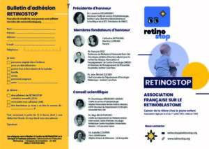 plaquette flyer Rétinostop Recto