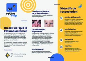 Plaquette flyer Rétinostop Verso