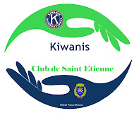 Logo Kiwanis Club service Saint Etienne